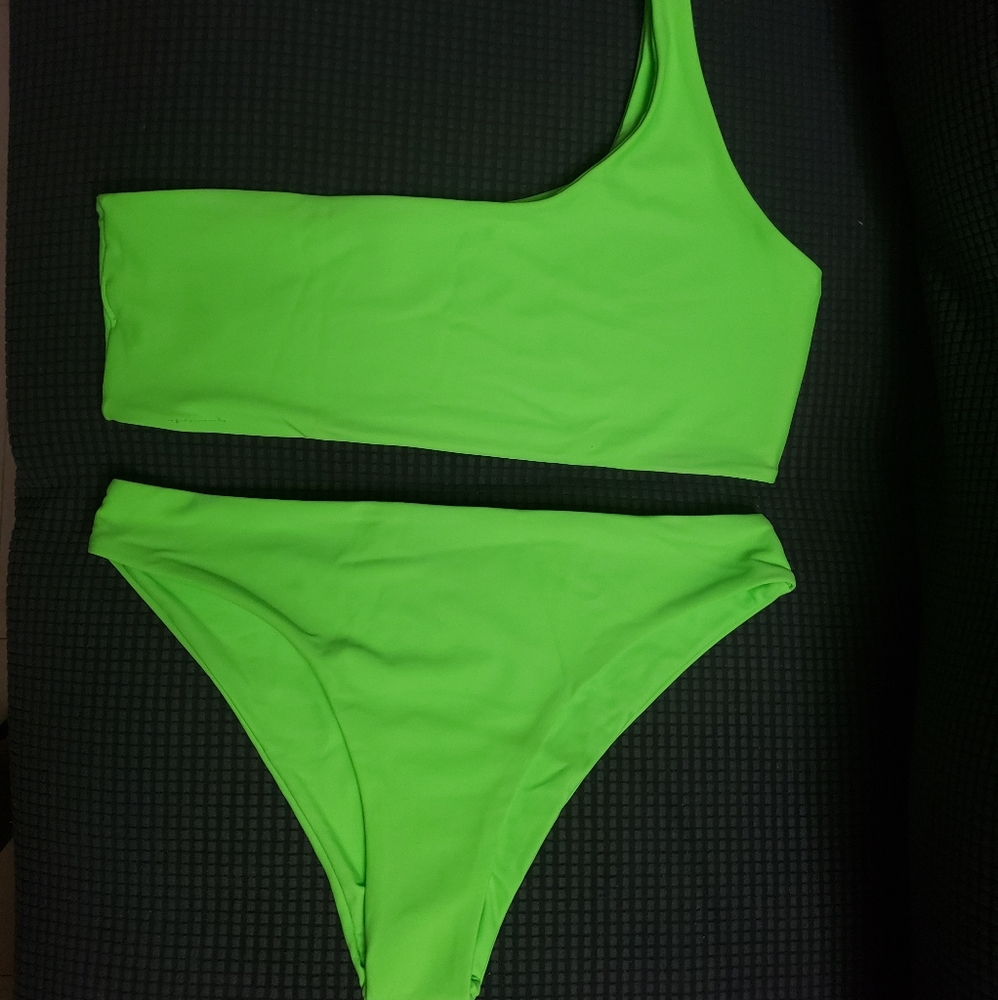 Neon 2 piece swimsuit